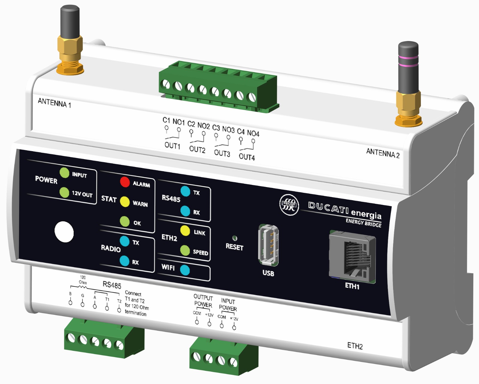 Energy Bridge 5.0 datalogger